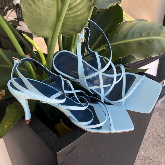 BY FAR Shoes - By Far blue sandals
